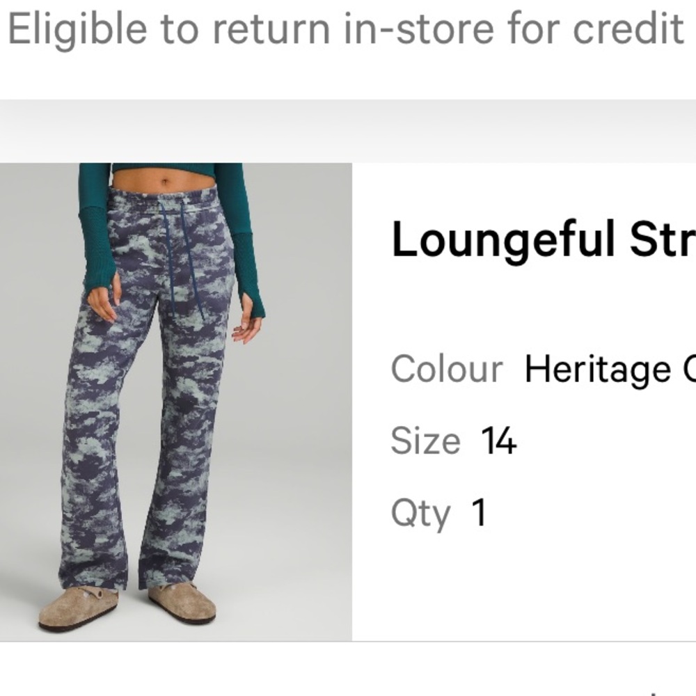 lululemon athletica Camouflage Pants